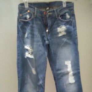 Armani Exchange Destroyed Jeans
